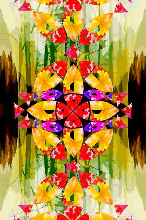 写意印花华亿平台图片