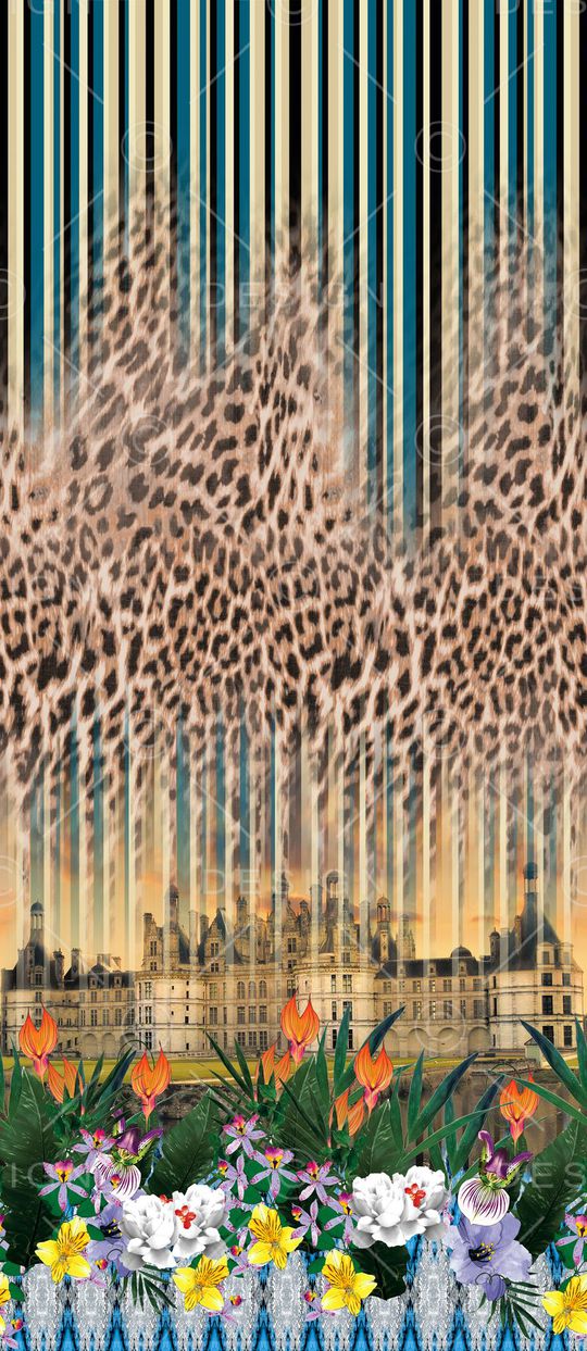 城堡印花华亿平台图片