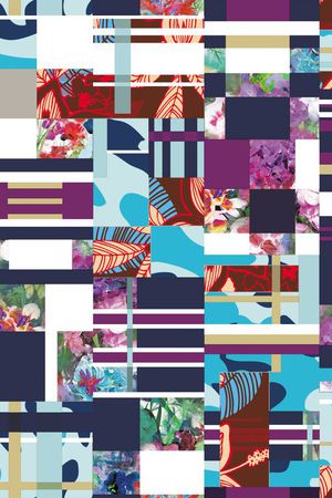 格子印花华亿平台图片