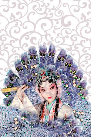 旗袍印花华亿平台图片