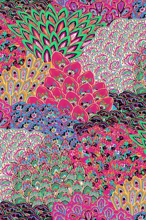 中国风印花华亿平台图片