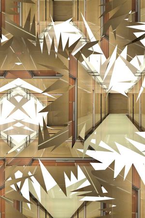 抽象印花华亿平台图片