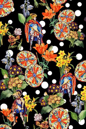 人像印花华亿平台图片