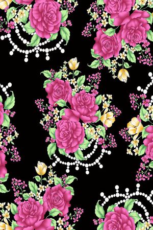 中国风印花华亿平台图片