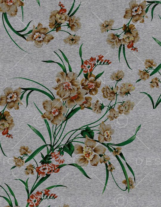 花朵印花华亿平台图片