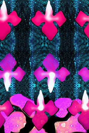 复古印花华亿平台图片