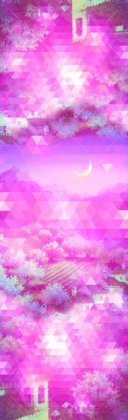 抽象印花华亿平台图片