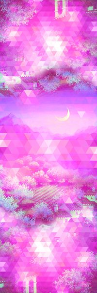 抽象印花华亿平台图片