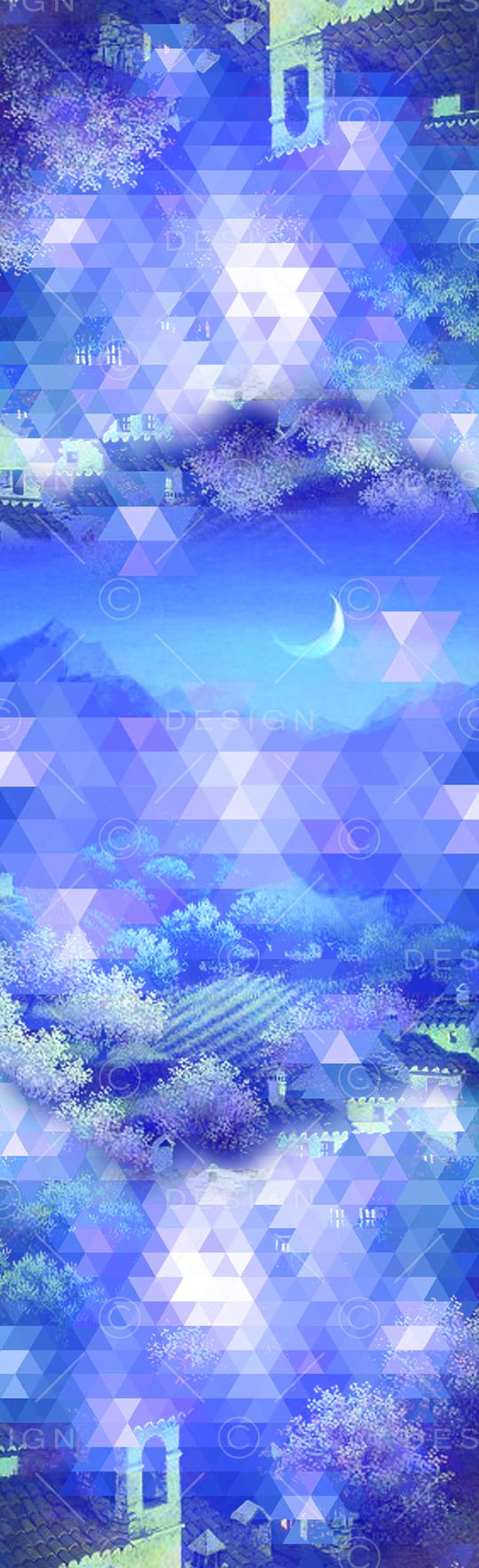 抽象印花华亿平台图片