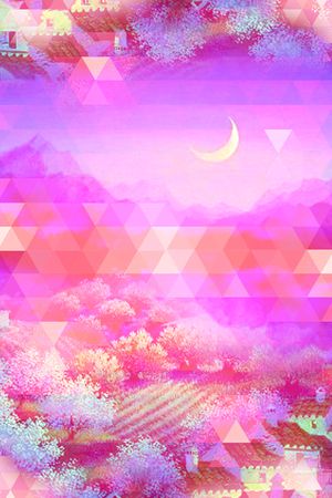 抽象印花华亿平台图片