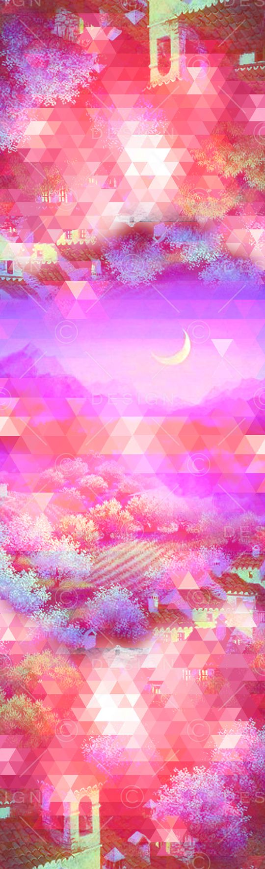 抽象印花华亿平台图片