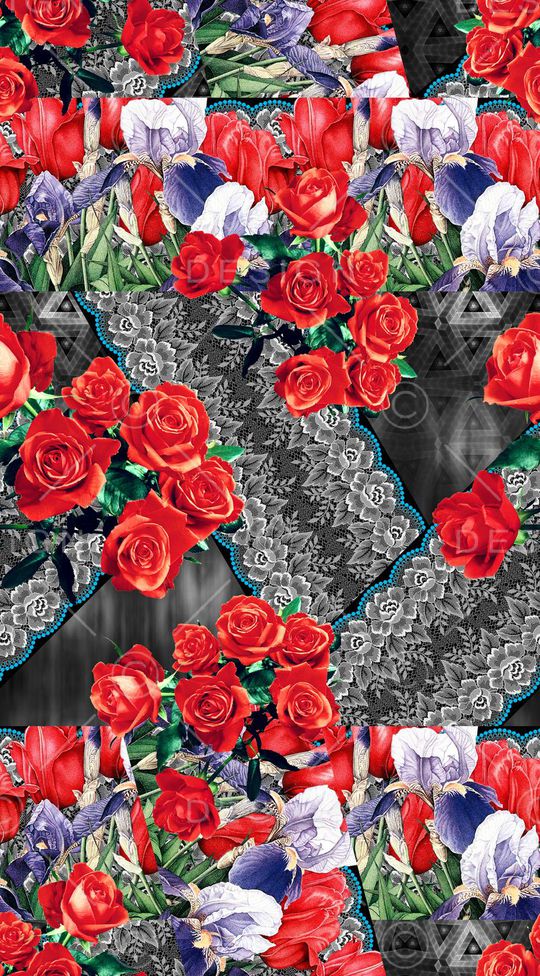 混搭印花华亿平台图片