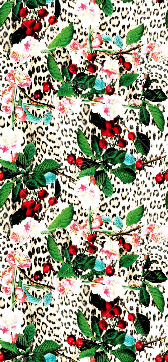 豹纹印花华亿平台图片