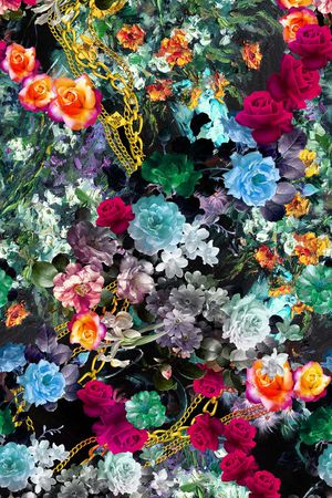 混搭印花华亿平台图片