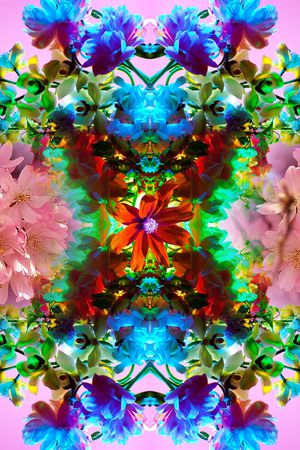 抽象印花华亿平台图片