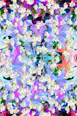 抽象印花华亿平台图片