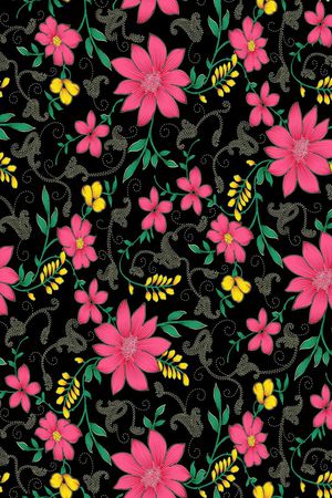 中国风印花华亿平台图片