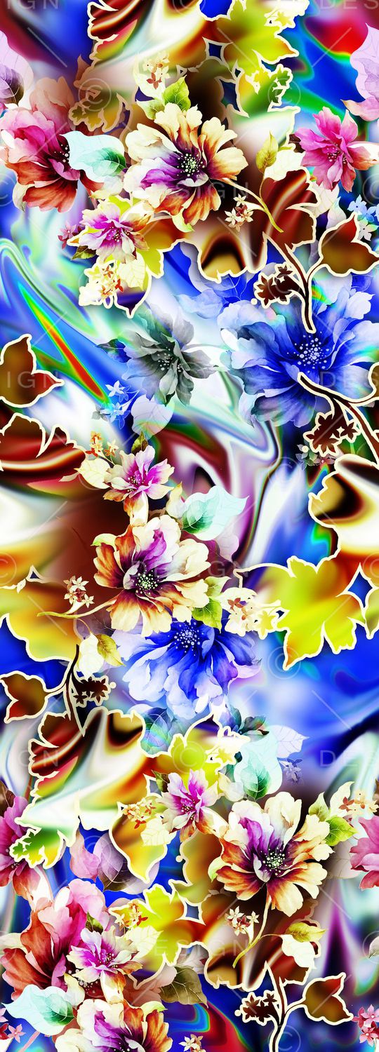 清新印花华亿平台图片