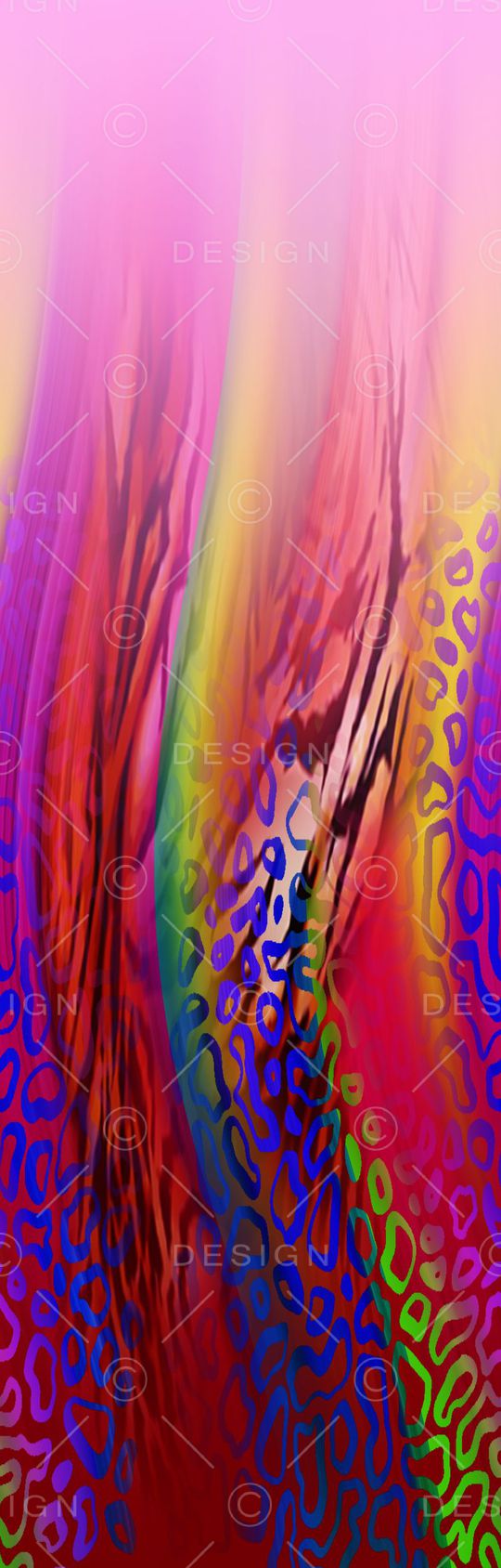 抽象印花华亿平台图片