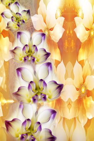 清新印花华亿平台图片