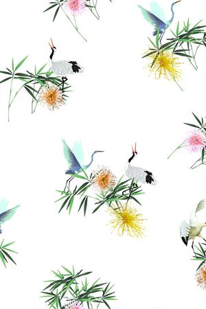 清新印花华亿平台图片