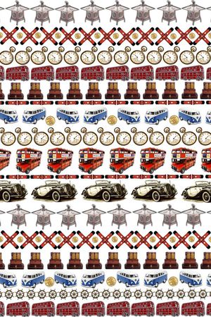 复古车印花华亿平台图片