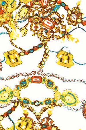 韩版印花华亿平台图片