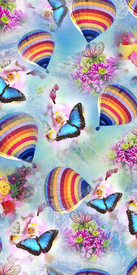 清爽小清新印花华亿平台图片