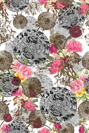 民族风印花华亿平台图片