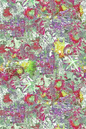 抽象印花华亿平台图片