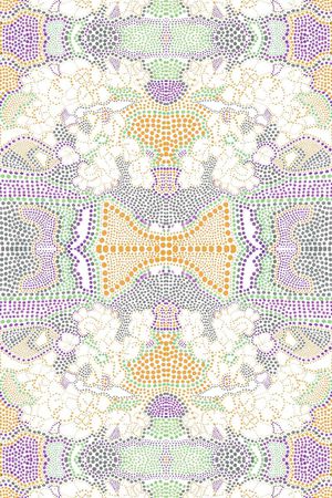 抽象印花华亿平台图片