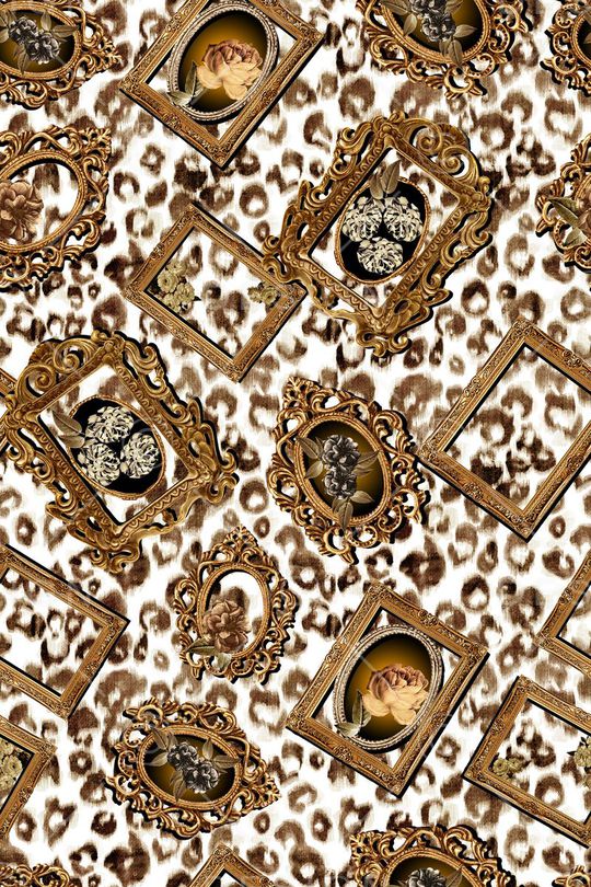 欧式相框印花华亿平台图片