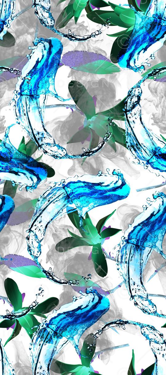 清新印花华亿平台图片