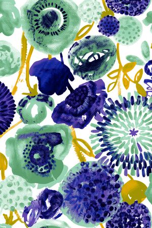 抽象印花华亿平台图片