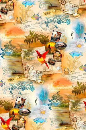 混合印花华亿平台图片