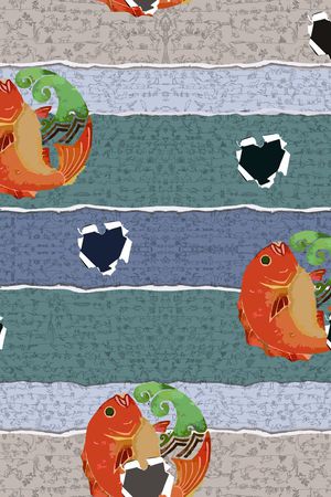 鱼印花华亿平台图片