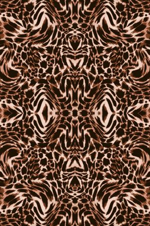 时尚豹纹印花华亿平台图片