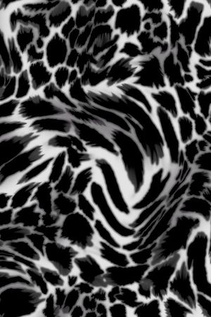 豹纹印花华亿平台图片