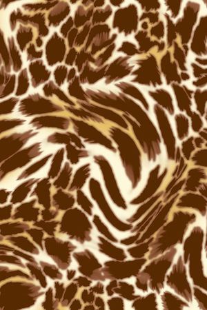 豹纹印花华亿平台图片