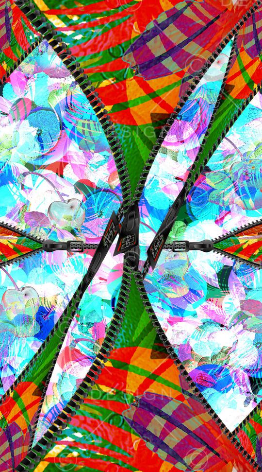 拉链印花华亿平台图片