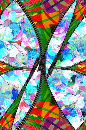 拉链印花华亿平台图片