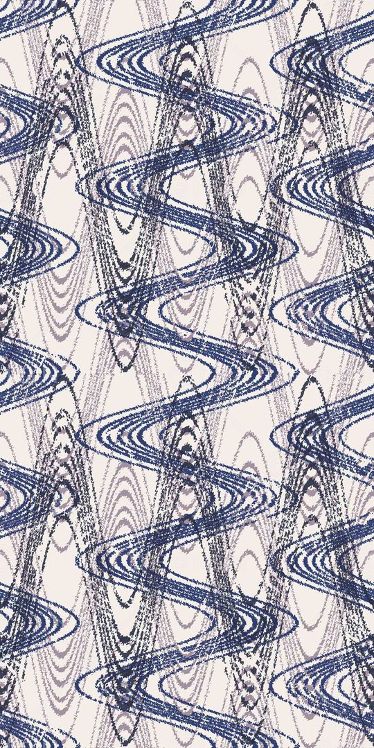 抽象线条印花华亿平台图片