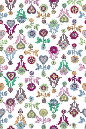 个性花卉印花华亿平台图片