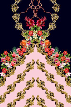 高端女装印花华亿平台图片