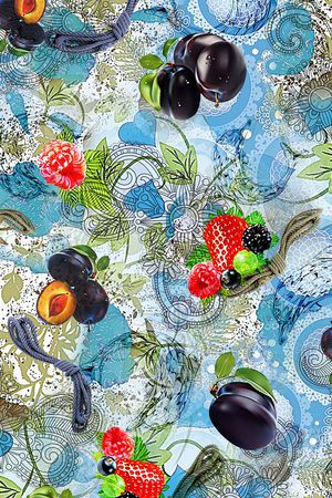 蕾丝印花华亿平台图片