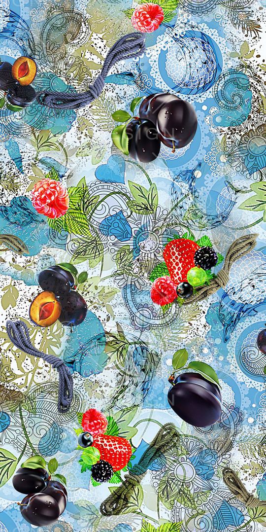 蕾丝印花华亿平台图片