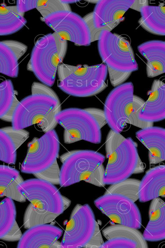 孔雀印花华亿平台图片