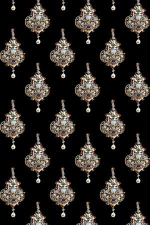 耳环 配饰印花华亿平台图片