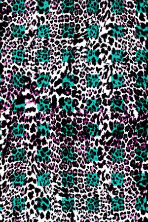 豹纹印花华亿平台图片