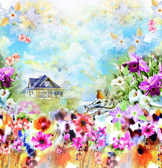 时尚印花华亿平台图片